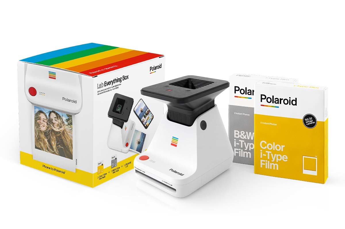 Polaroid Originals POLAROID Lab with Film Twin Pack - White, White