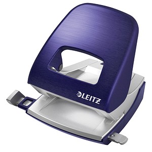 Leitz NeXXt Style Metal 2 Hole Punch 5006 30 Sheets Titan Blue
