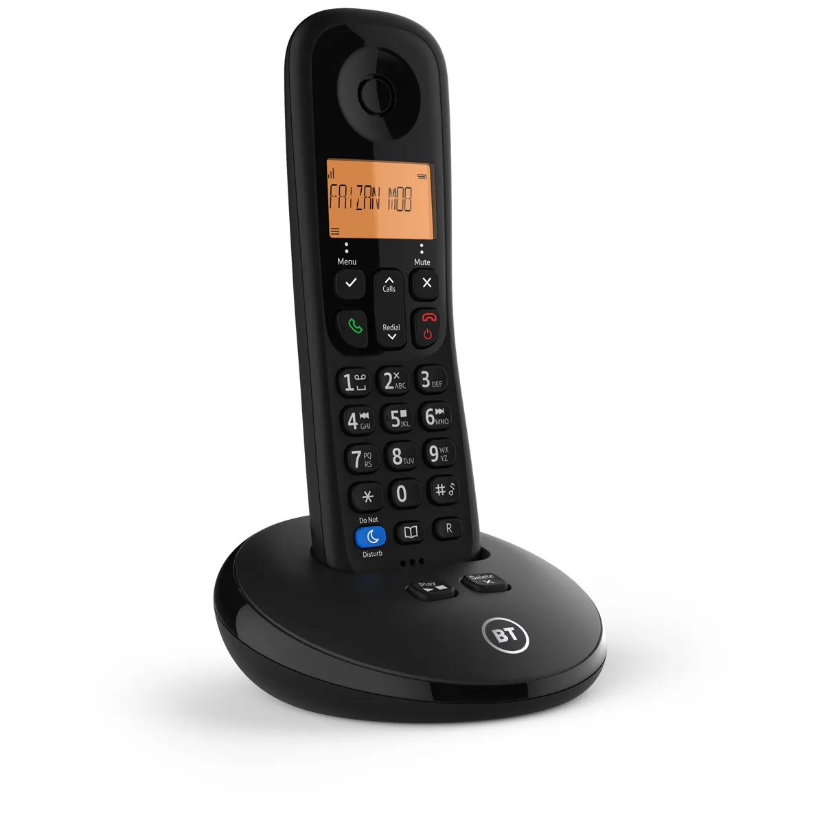 BT Everyday Cordless Phone, Black