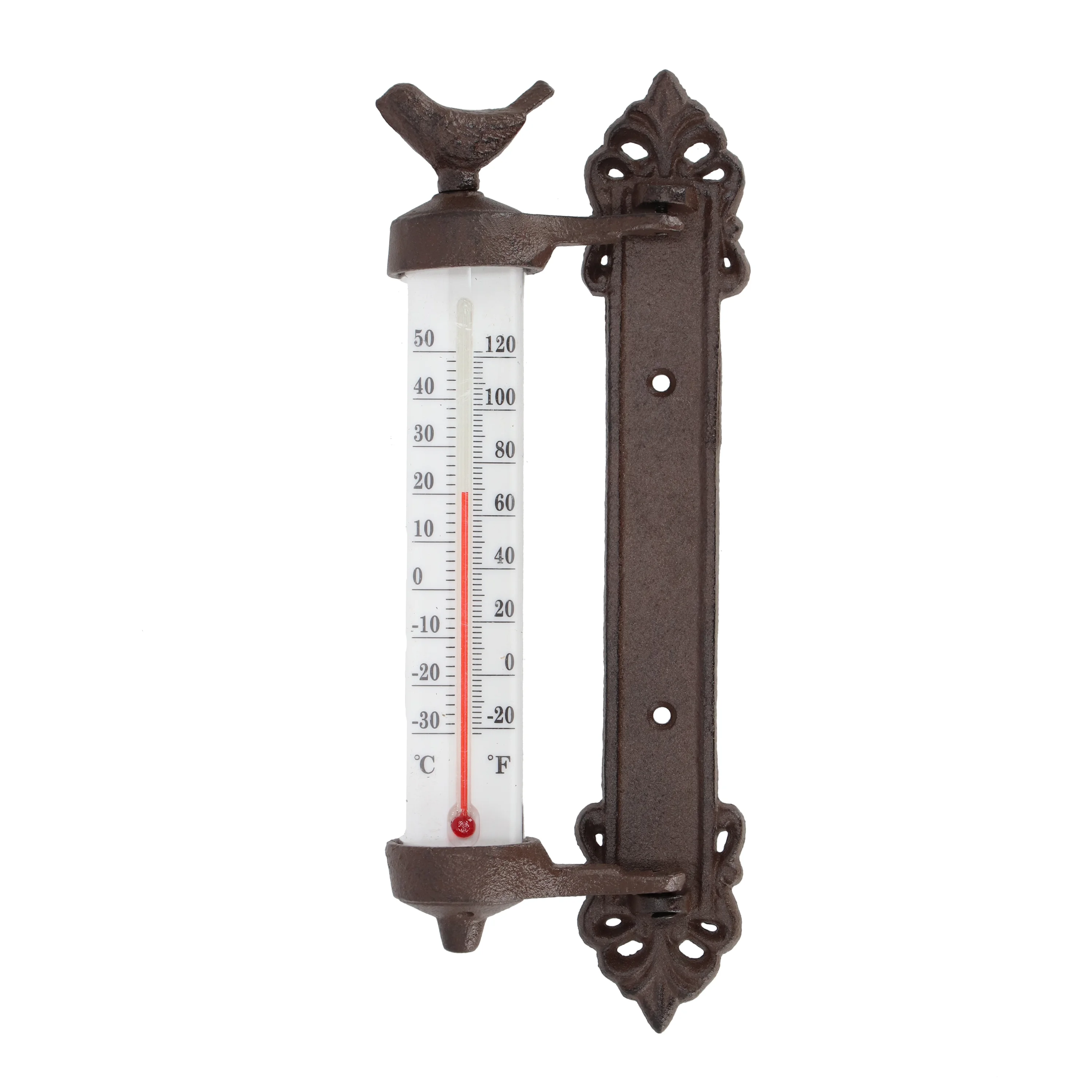 Esschert Design Wall Thermometer Brown Cast Iron BR20