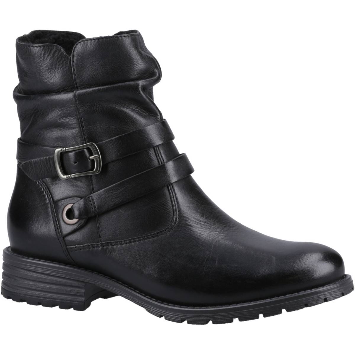  Piper Womens Ankle Boots Colour: Black, Size: 4