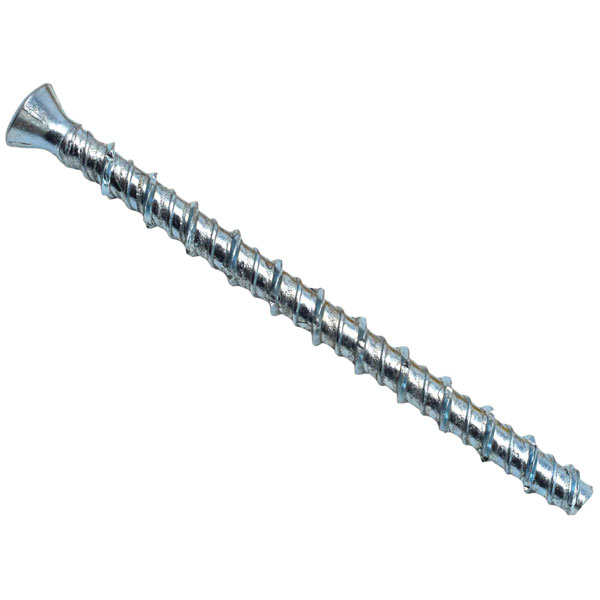 Masonmate M6 X 75mm Torx Concrete Screwbolts - Box Of 100 Heavy-Duty Fasteners For Construction