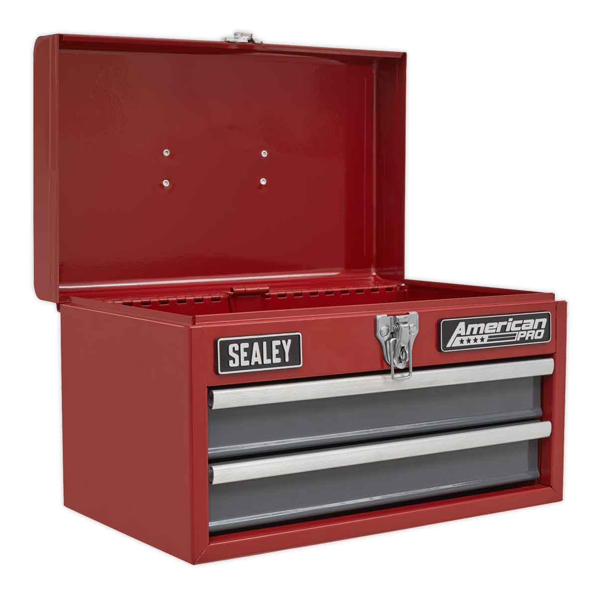 Sealey Toolbox 2 Drawer with Ball Bearing Slides
