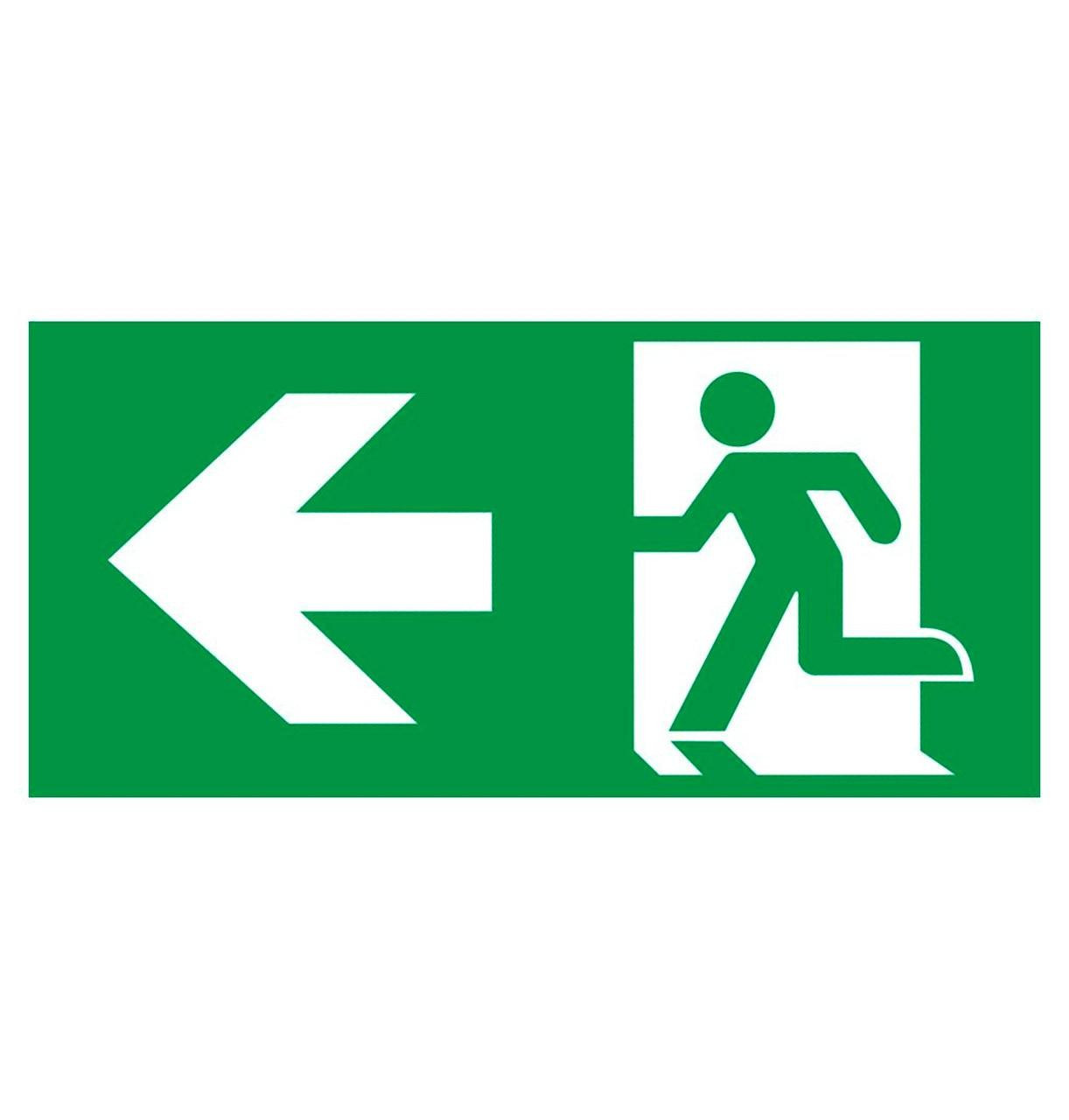 Phoebe LED Emergency Blade Legend Set - Arrow Left (Front & Back)