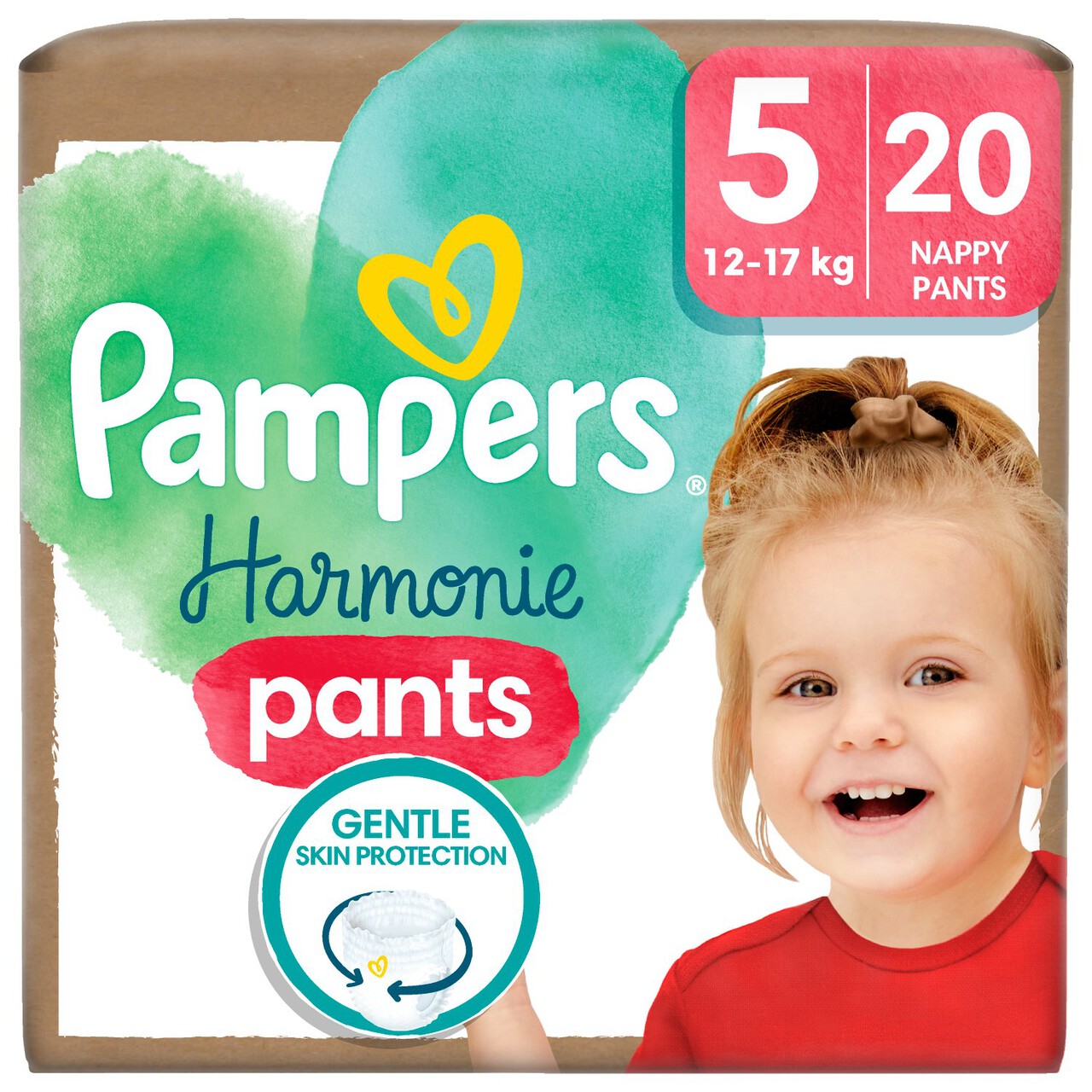 Pampers Harmonie Nappies Pull-On Size 5 Junior