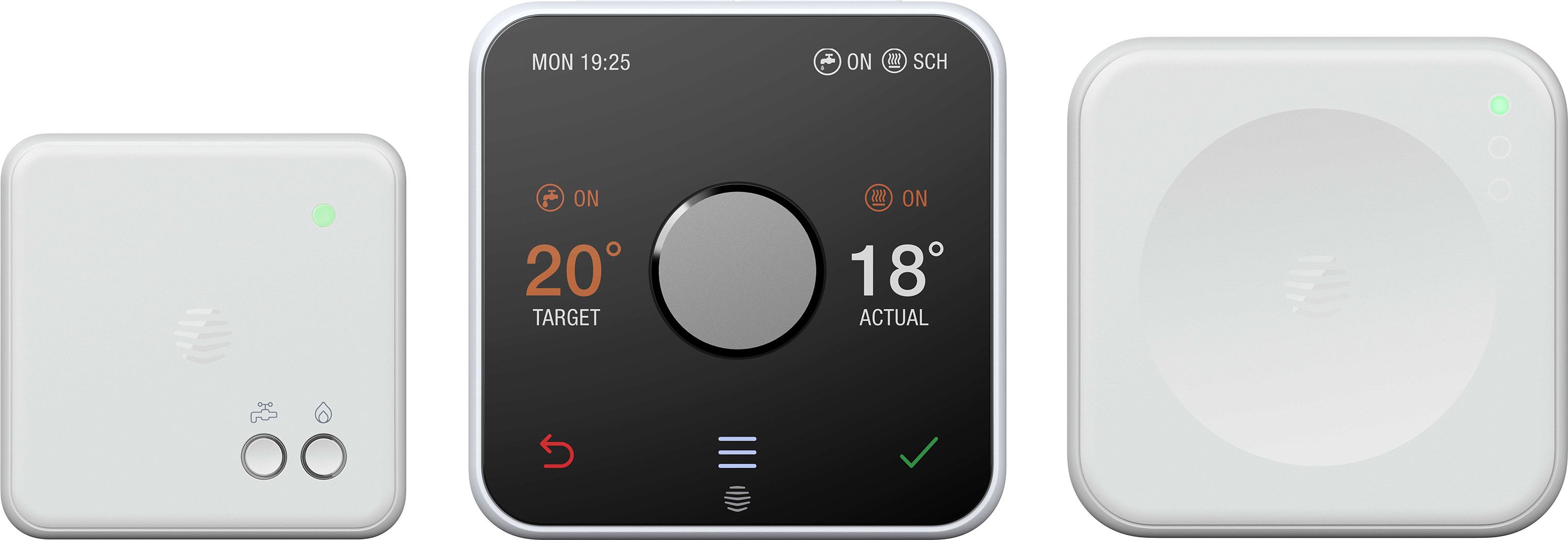 Hive Active Heating Thermostat v3 For Conventional Boilers - Requires Professional Install - White