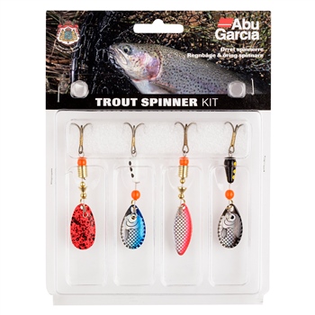 Shakespeare Lure Asst Pck Trout Spinner