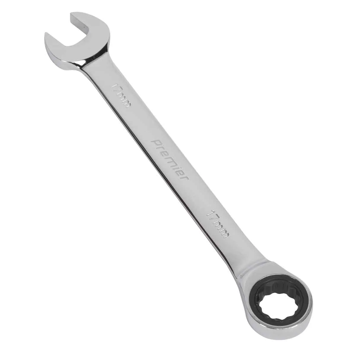Sealey RCW17 17mm Ratchet Combination Spanner