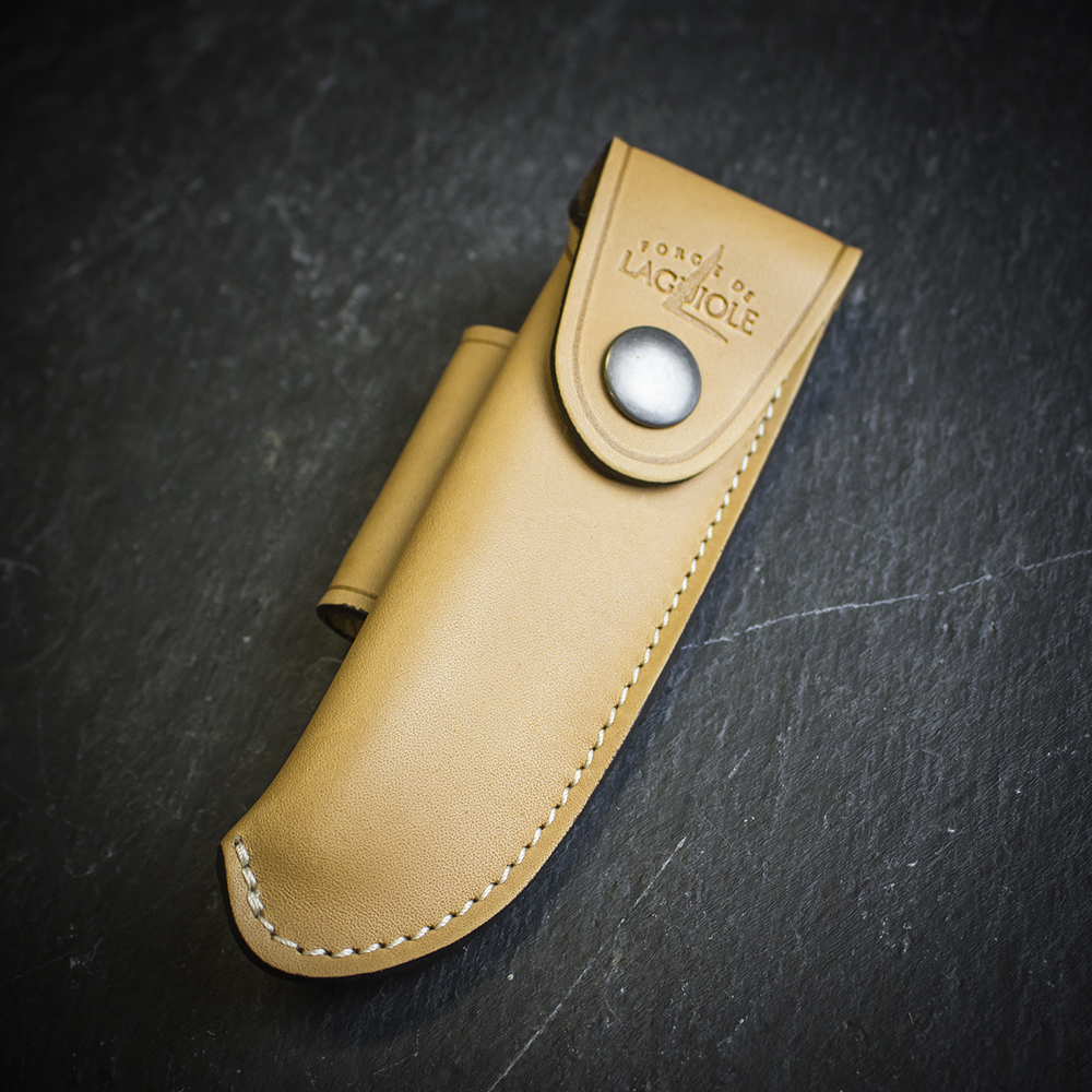 Forge De Laguiole 11cm Brown Pouch