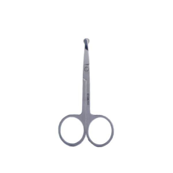 Mingxier - Stainless Steel Safety Round Tip Scissors - 1pc