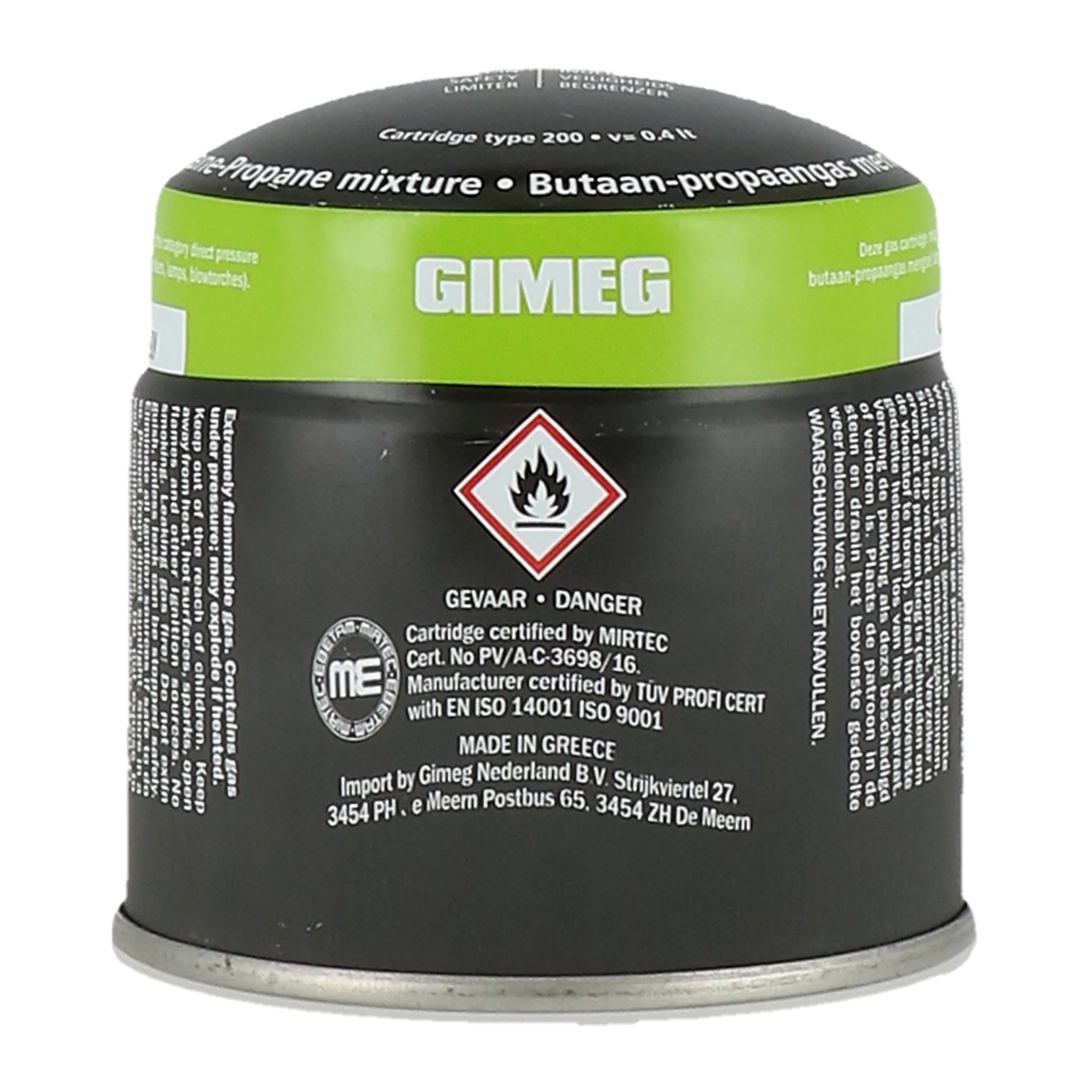 Pacific Lifestyle Gimeg Butane Gas Cartridge (190G)|