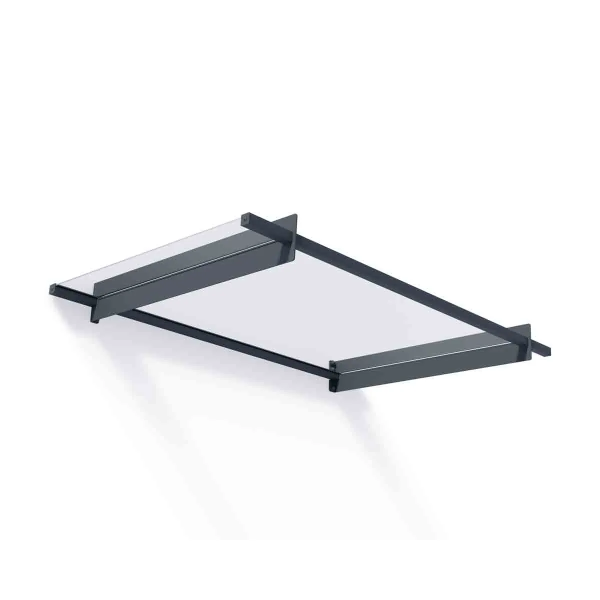 Palram - Canopia Canopy Nancy 1500 Grey Frame - Clear 3' x 5'