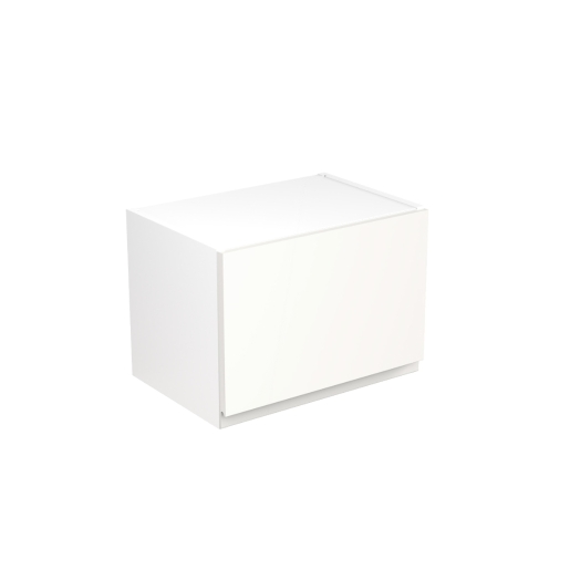 KitchenKIT J-Pull Handleless 50cm Wall Bridge Unit - Gloss White