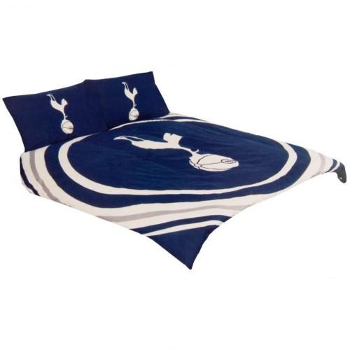 Tottenham Hotspur FC Pulse Duvet Cover Set|Size: Double|navy