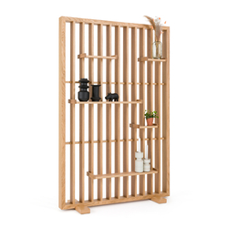 La Redoute Interieurs Mineva Oak Veneer Divider Screen by La Redoute