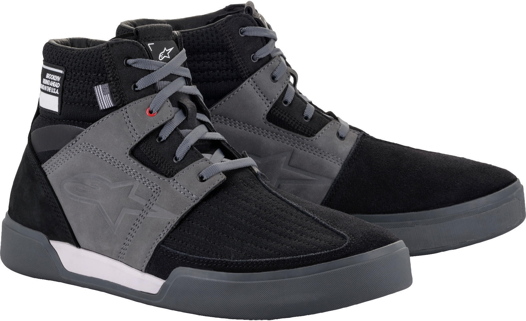  Alpinestars Primer Moto Scarpe, nero-grigio, dimensione 45