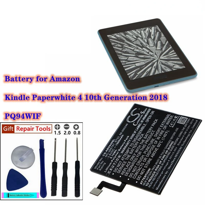 Cameron Sino Tablet 3.8v/1500mah Battery St22 58-000246 58-000271 Mc-266767 For Amazon Pq94wif Kindle Paperwhite