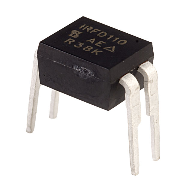 Vishay Irfd110Pbf Mosfet,n Chan, 100V, 1A, Dip