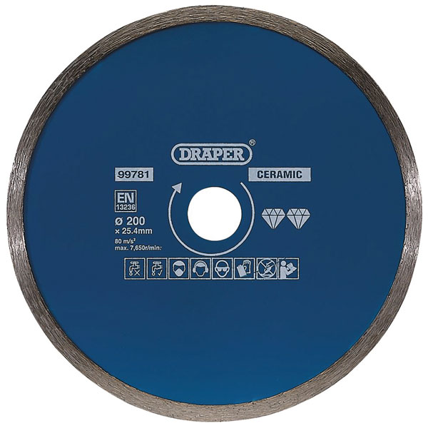 Draper 99779 Continuous Diamond Blade (115mm)