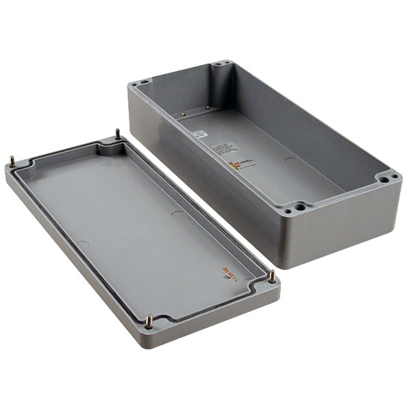 HAMMOND ELECTRONICS Hammond 1590ZGRP163 Glass Reinforced Polyester Enclosure 360x160x9...
