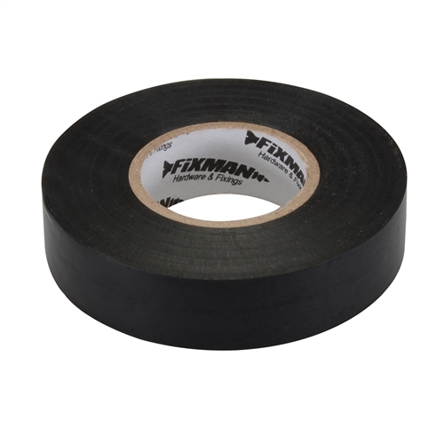 Fixman Nastro Isolante 19x33 Mt Autoadesivo Nero