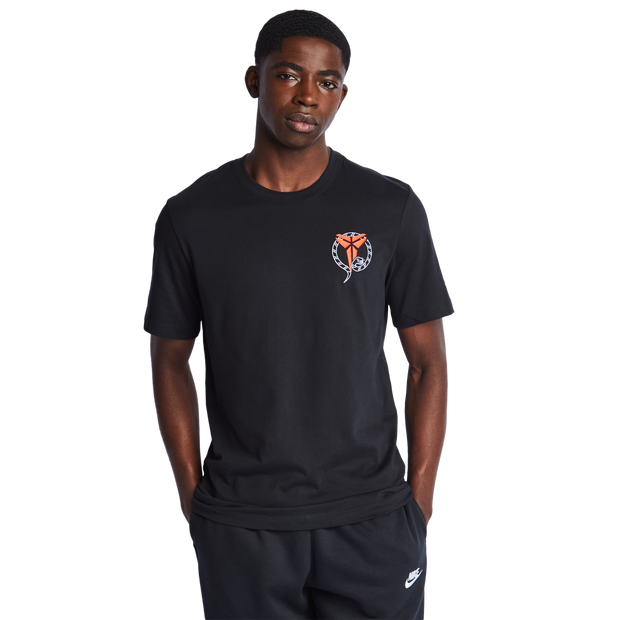 Nike Kb Df Tee Stockings Men T-Shirts - Black - Size: S - Cotton Jersey - Foot Locker