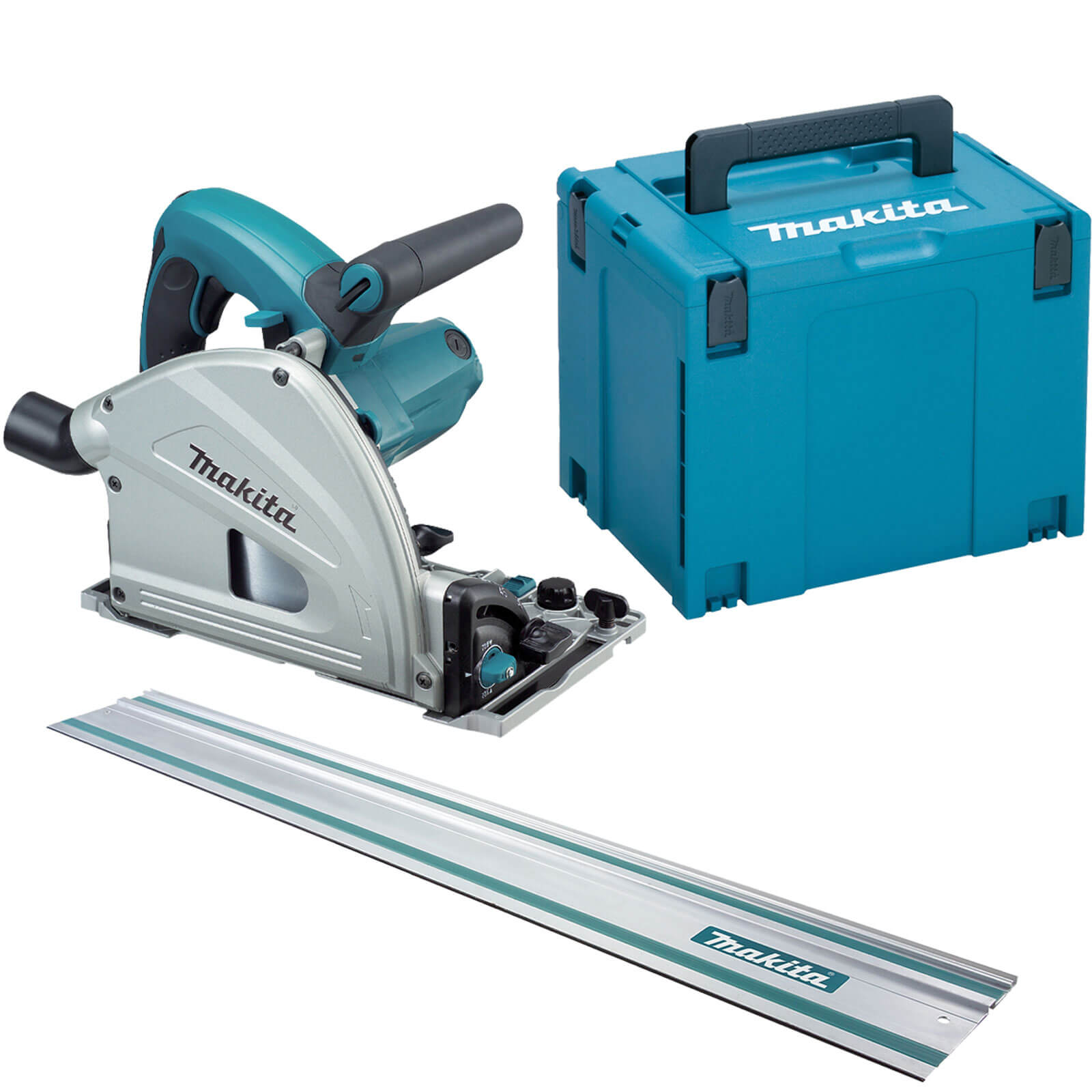 Makita SP6000J1 Plunge Saw & 2 x 1.5m Rail - 230V