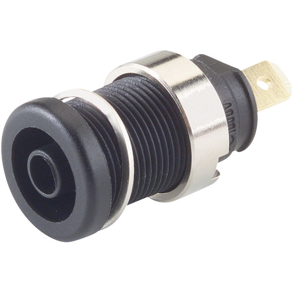 Douille banane de sécurité Ø de la broche: 4 mm SKS Hirschmann SEB 2610 F4,8 972355107 blanc 1 pc(s)