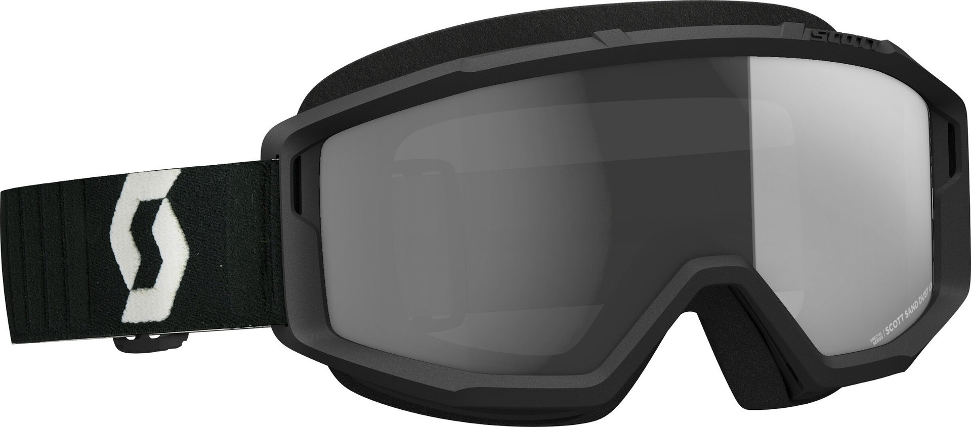  Scott Primal Sand Dust schwarze Motocross Brille, schwarz