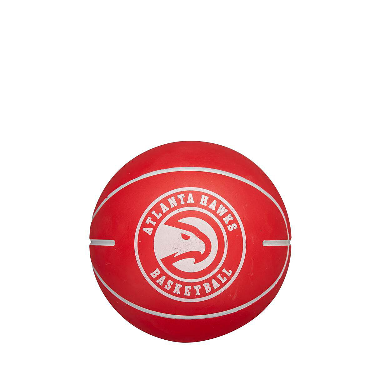 Wilson Nba Dribbler Atlanta Hawks Bastketball Micro, Red, Unisex, Balls & Gear, Wtb1100pdqatl