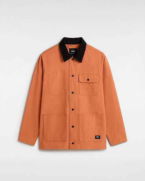 Vans Drill Chore Coat (autumn Leaf) Men Orange, Size M