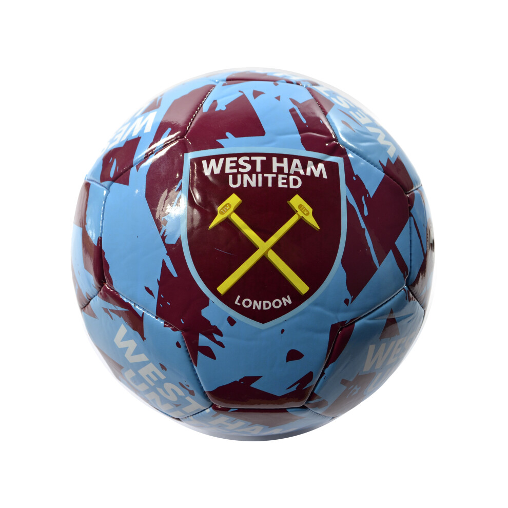 West Ham United FC West Ham Graphitti Size 5 Football