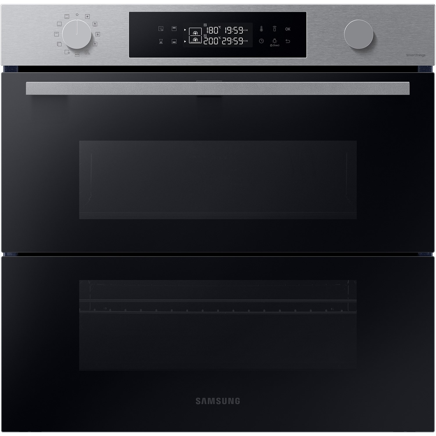 Samsung Series 4 Dual Cook Flex™ NV7B45205AS Wifi Connected Built In Electric Single Oven - Stainless Steel - A+ Rated