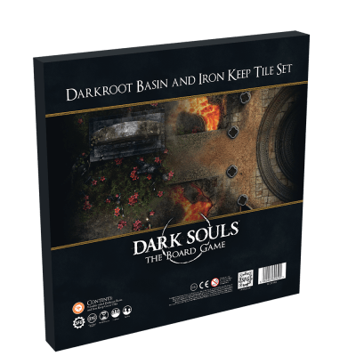 SteamForged Games Ltd Dark Souls Board Game Darkroot Basin & Keep Tile for Puzzles and Board Games