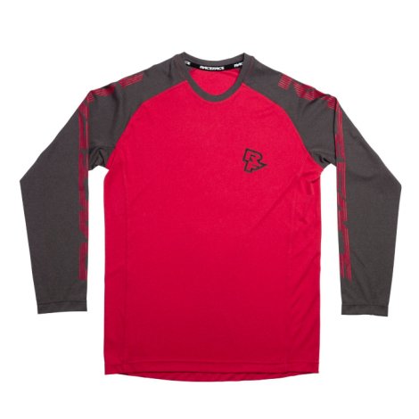 Race Face Sendy Youth Long Sleeve Jersey - Rouge / Large