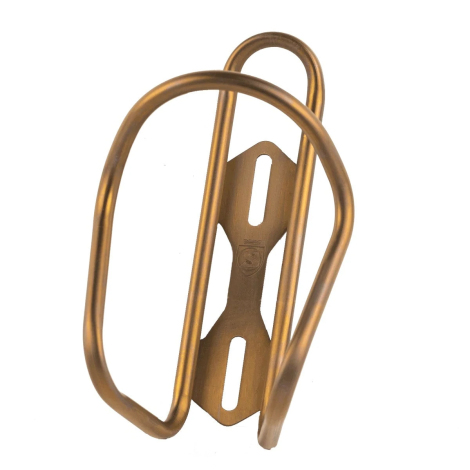 Silca Sicuro Anodised Titanium Bottle Cages - Bourbon