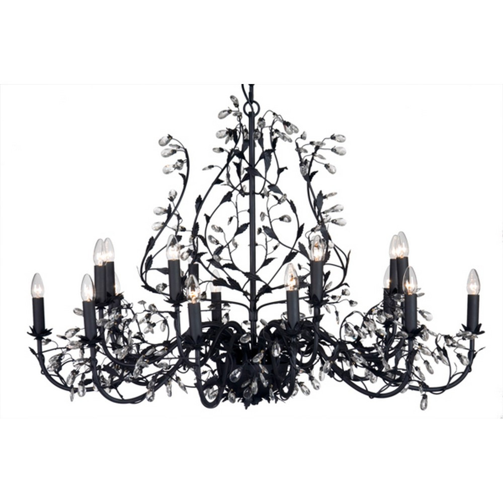 Netlighting Michelan Multi Arm Chandeliers Black