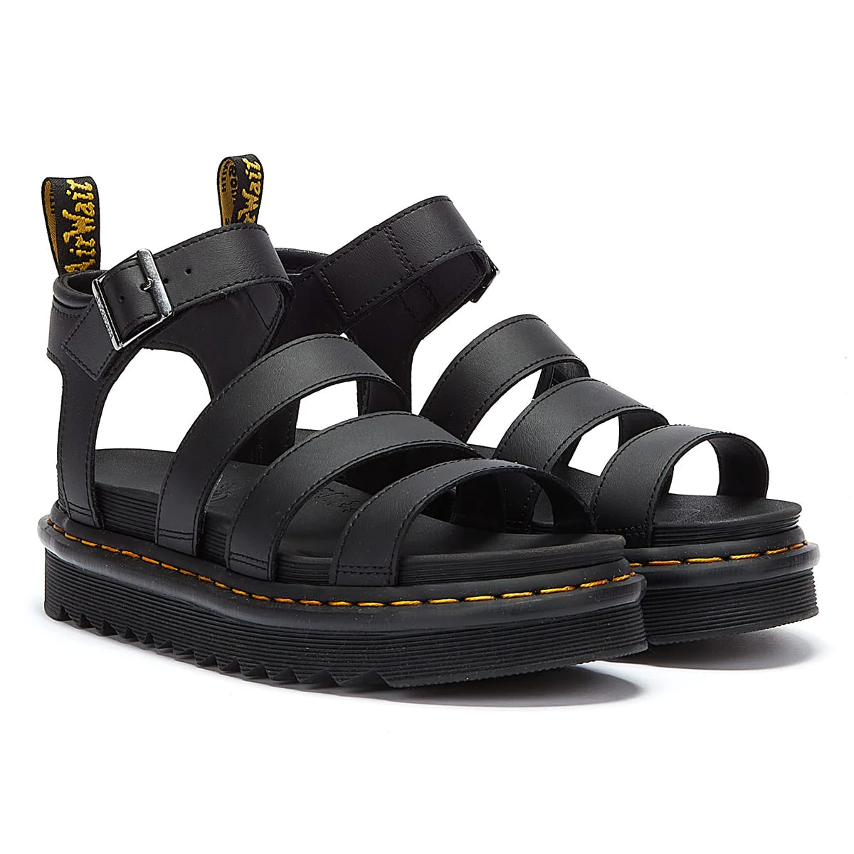 Dr. Martens Women's Black Blaire Sandals, Size: 8
