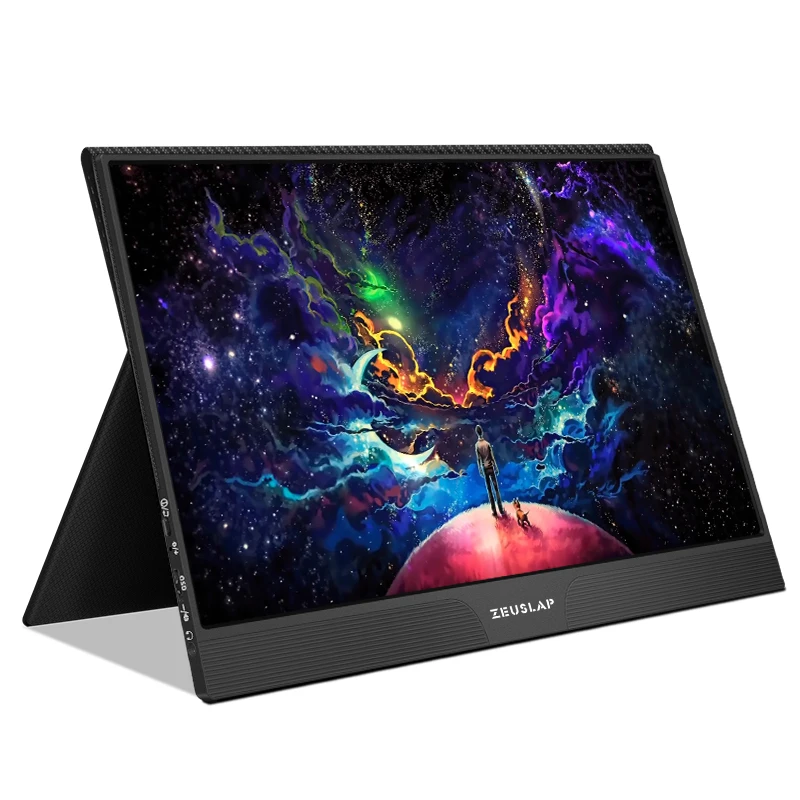 ZEUSLAP 15.6inch portable monitor usb type c HDMI-compatible computer display for ps4 switch xbox
