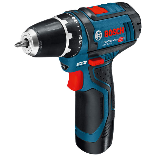 Bosch GSR Keyless 12V Cordless Drill Driver, Type G - British 3-Pin