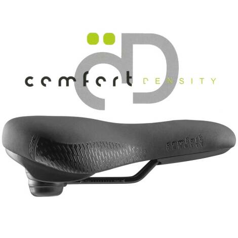 DDK D050 Comfort Density City Saddle  - Black