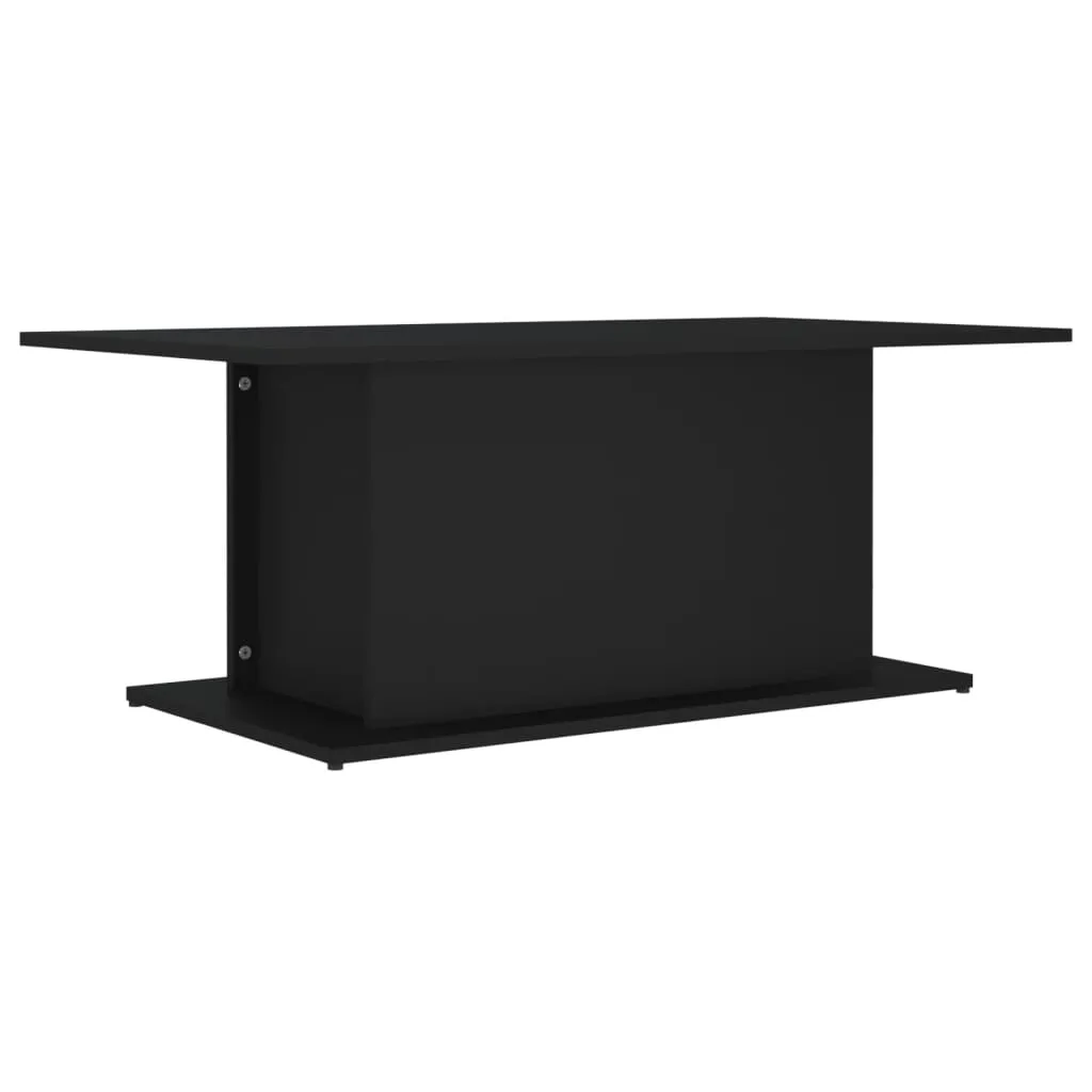 VidaXL Coffee Table Black 102x55.5x40 cm Chipboard