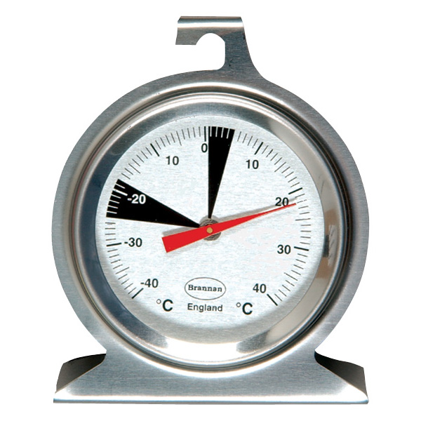 Brannan 50mm Stainless Steel Fridge/Freezer Thermometer