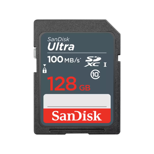 Sandisk Ultra SDHC 128GB 100MB/s Class 10 UHS-I