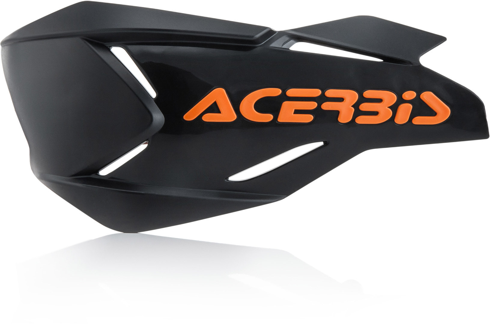 Acerbis X-Factory Hand Guard Shell, black-orange, black-orange, Size One Size