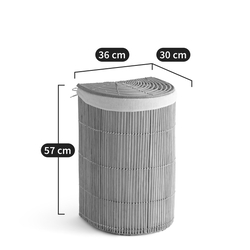 La Redoute Interieurs Rotuni Openwork Rattan Laundry Basket by La Redoute