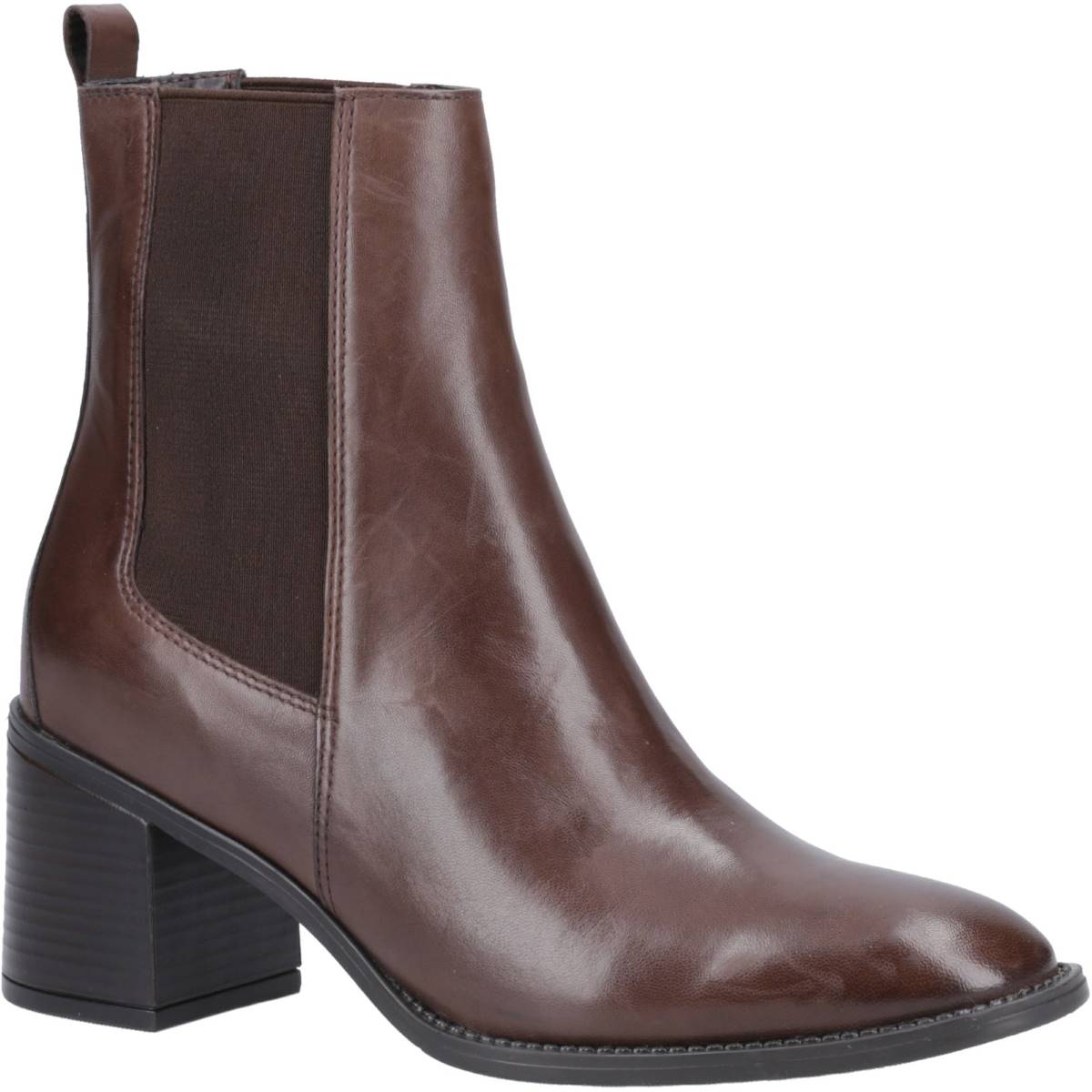  Caroline Womens Ankle Boots Colour: Chocolate, Size: 6