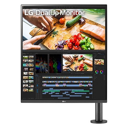 LG DualUp 28MQ780 28" Monitor - IPS, 60Hz, 5ms, Speakers, HDMI, DP
