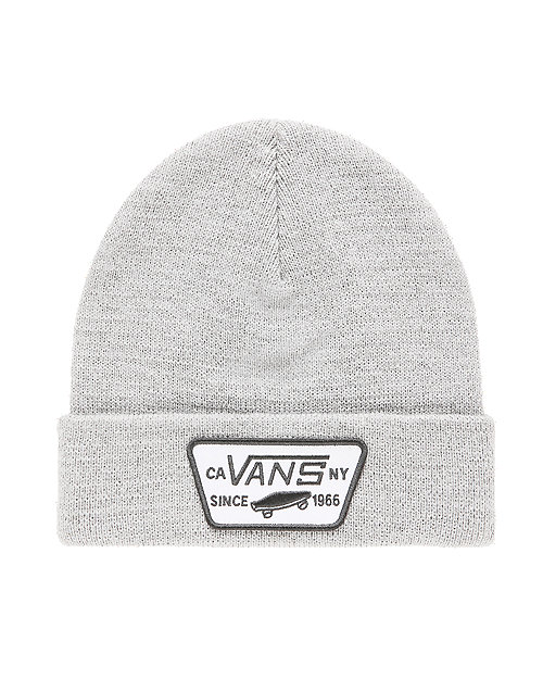 Vans Kids Milford Beanie (8-14+ Years) (heather Grey) Youth Grey, One Size