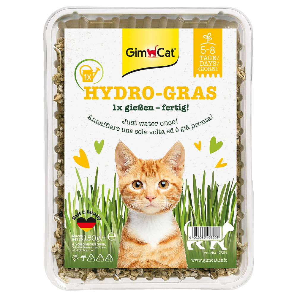GimCat Hydro-Grass - Saver Pack: 3 x 150g